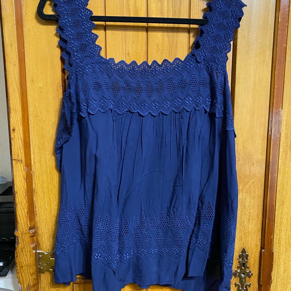 Old Navy blue tank top XL